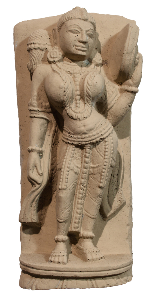 Apsara mit Spiegel