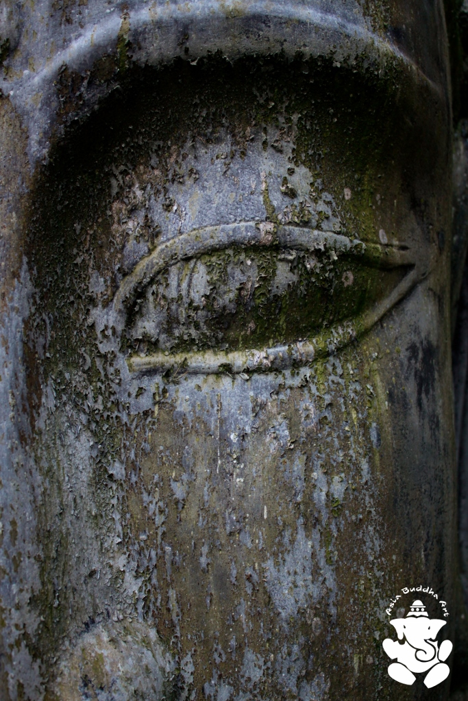 Angkor Wat Brunnen mit Khmer Kopf 85cm